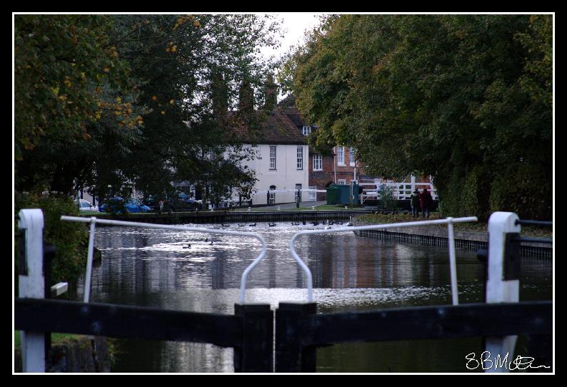 The Canal at Newbury: Photograph by Steve Milner The Canal at Newbury: Photograph by Steve Milner